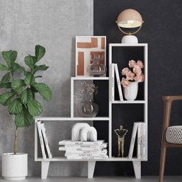 Hanah Home Nisa - Estantería Blanca